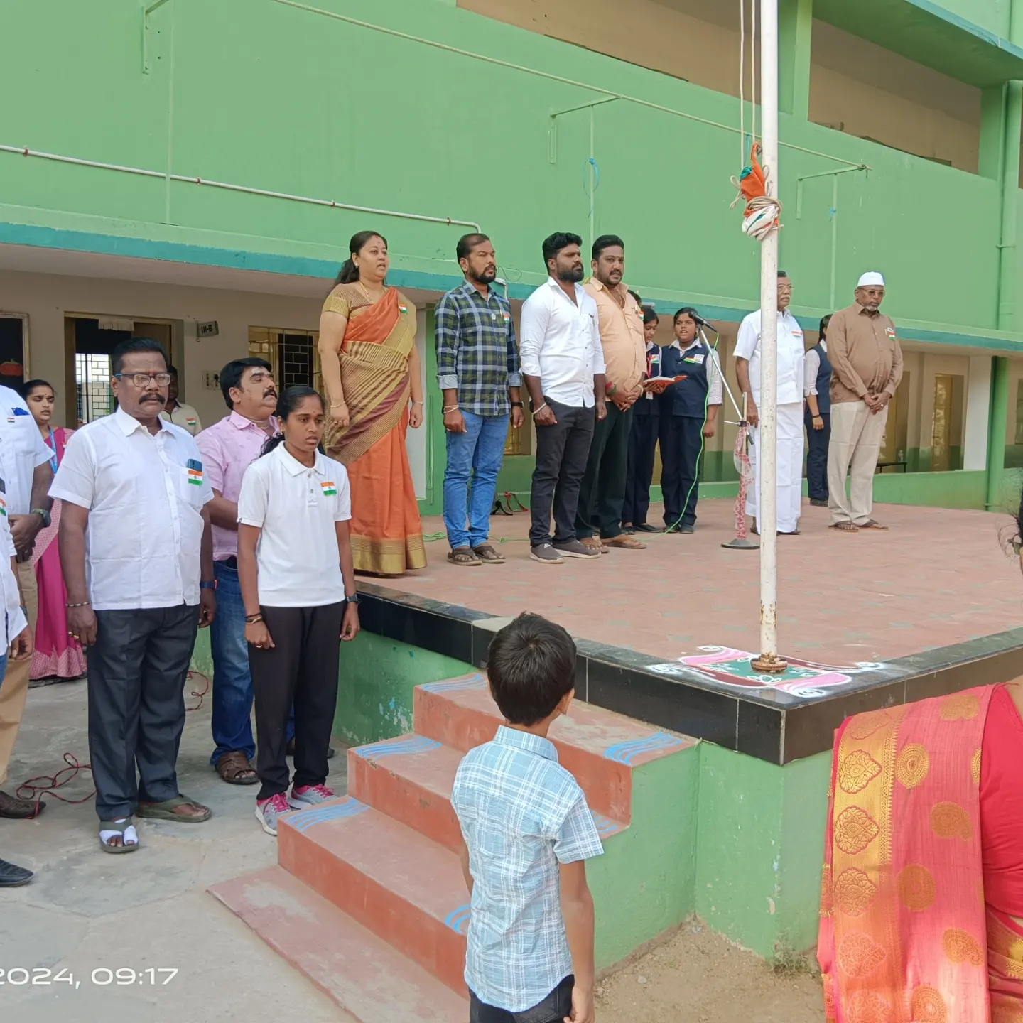 75th Republic day celebration along with mass lion club